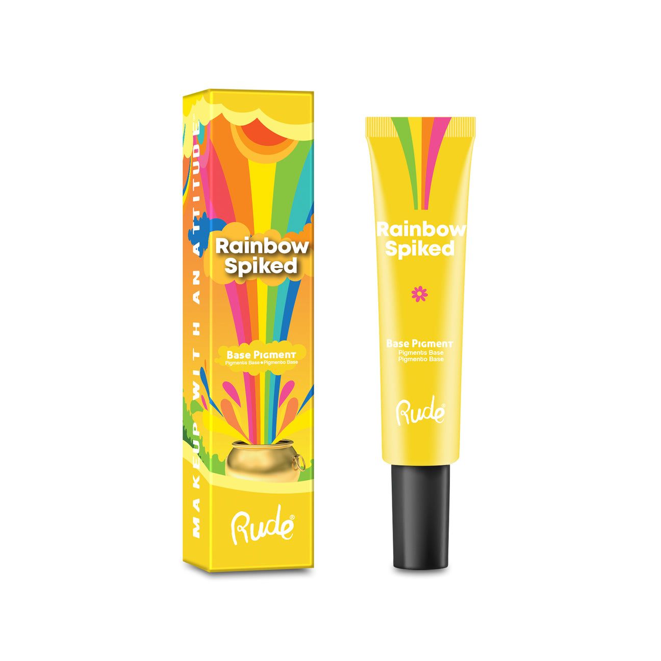 Rainbow Spiked  38015   RUDE