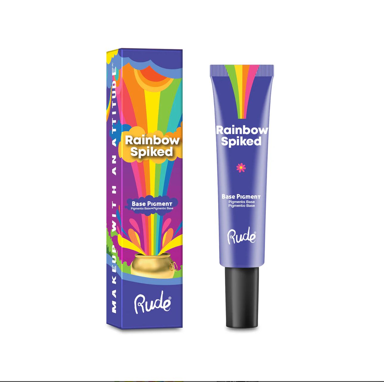 Rainbow Spiked  38018   RUDE