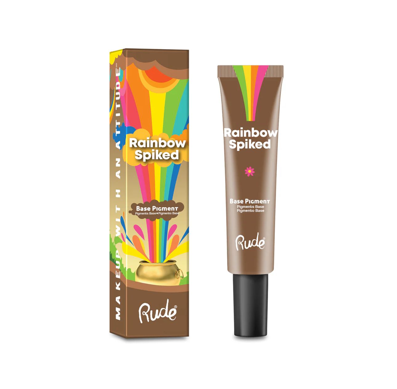 Rainbow Spiked  38020   RUDE