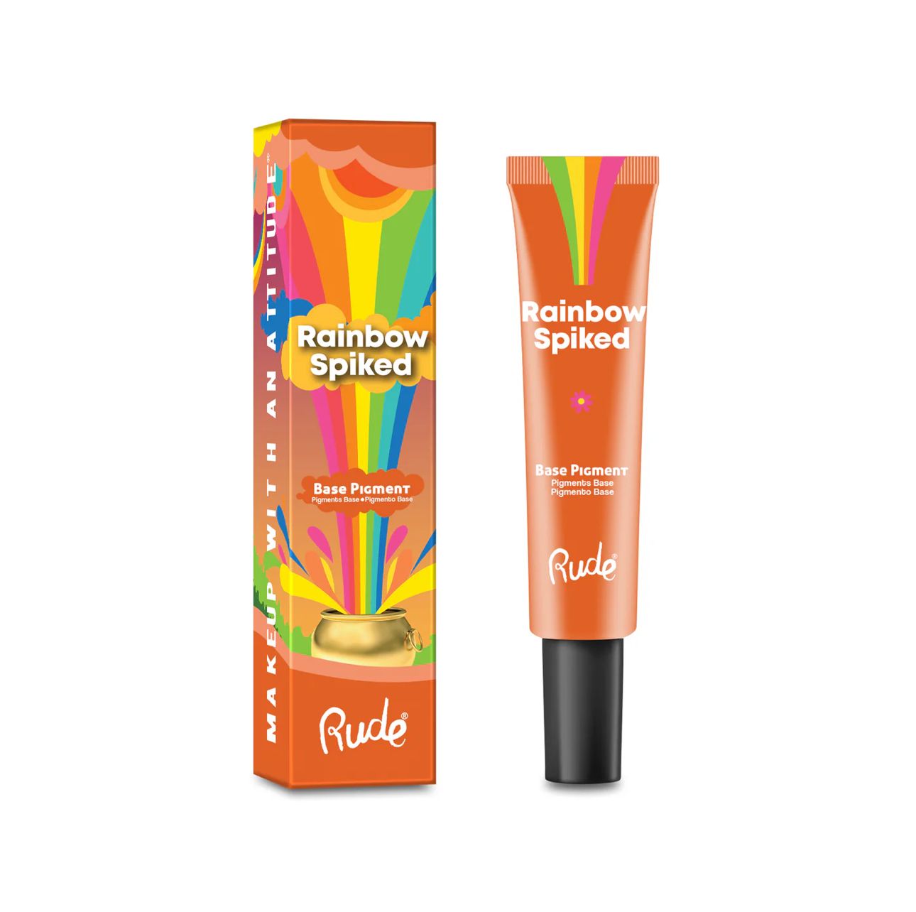 Rainbow Spiked  38014   RUDE