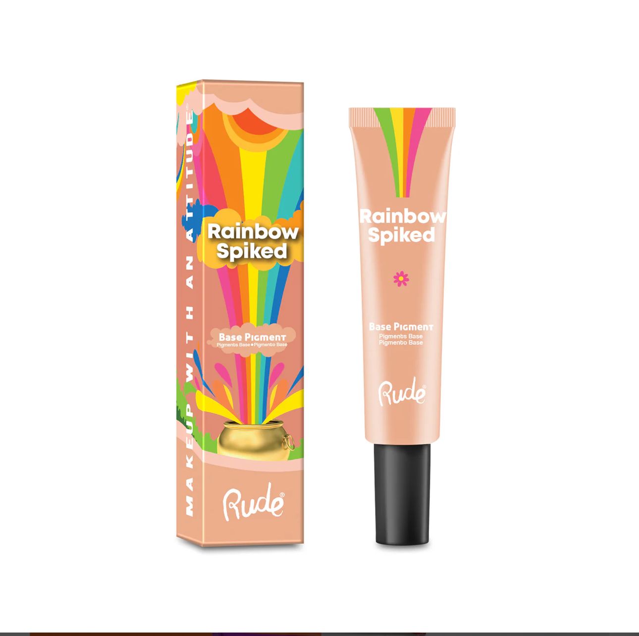 Rainbow Spiked  38022   RUDE