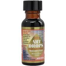 Yellow art drops create custom colors monomer base MIASECRET