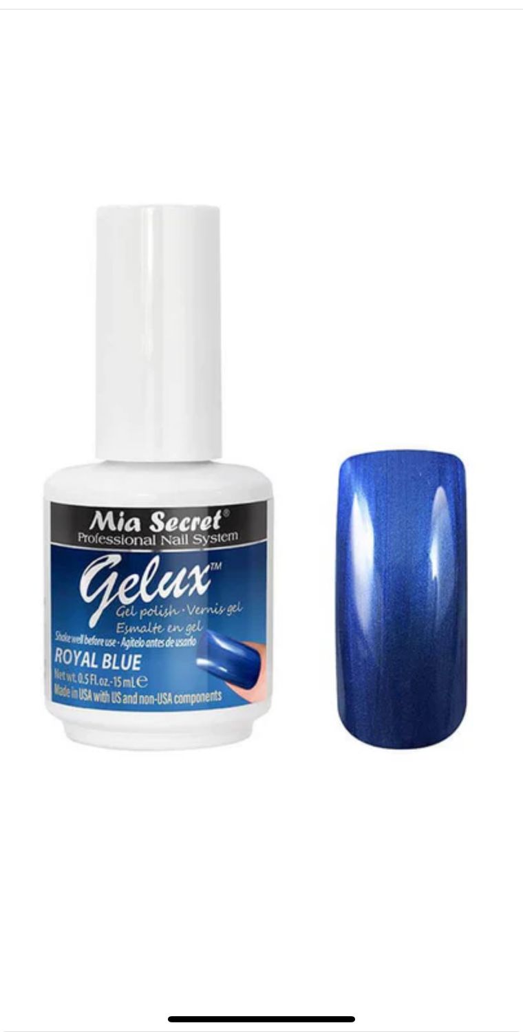 Gelux  Mia secret royal blue