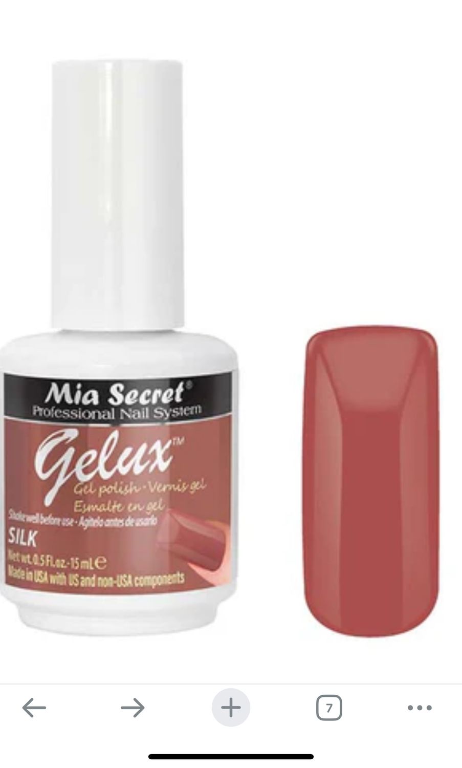 Gelux  Mia secret silk
