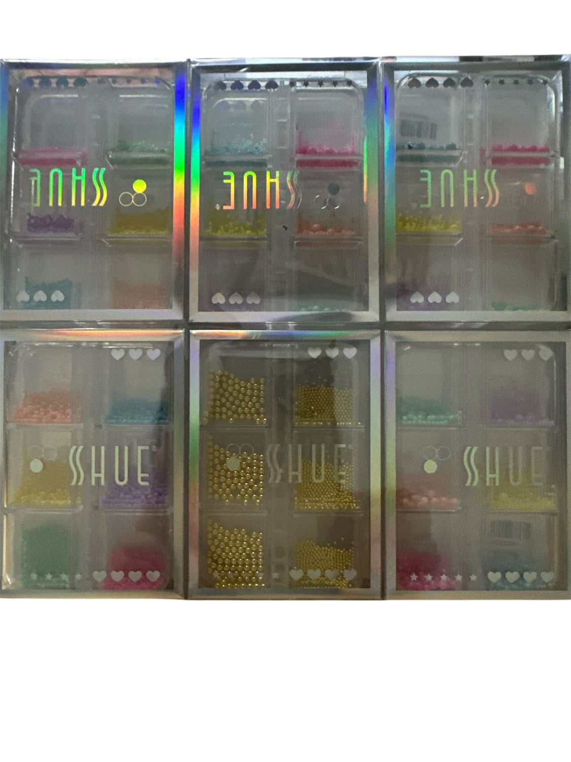Nail Deco  12pc  mix  Shue