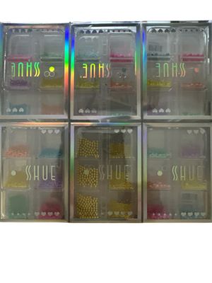 Nail Deco  12pc  mix  Shue