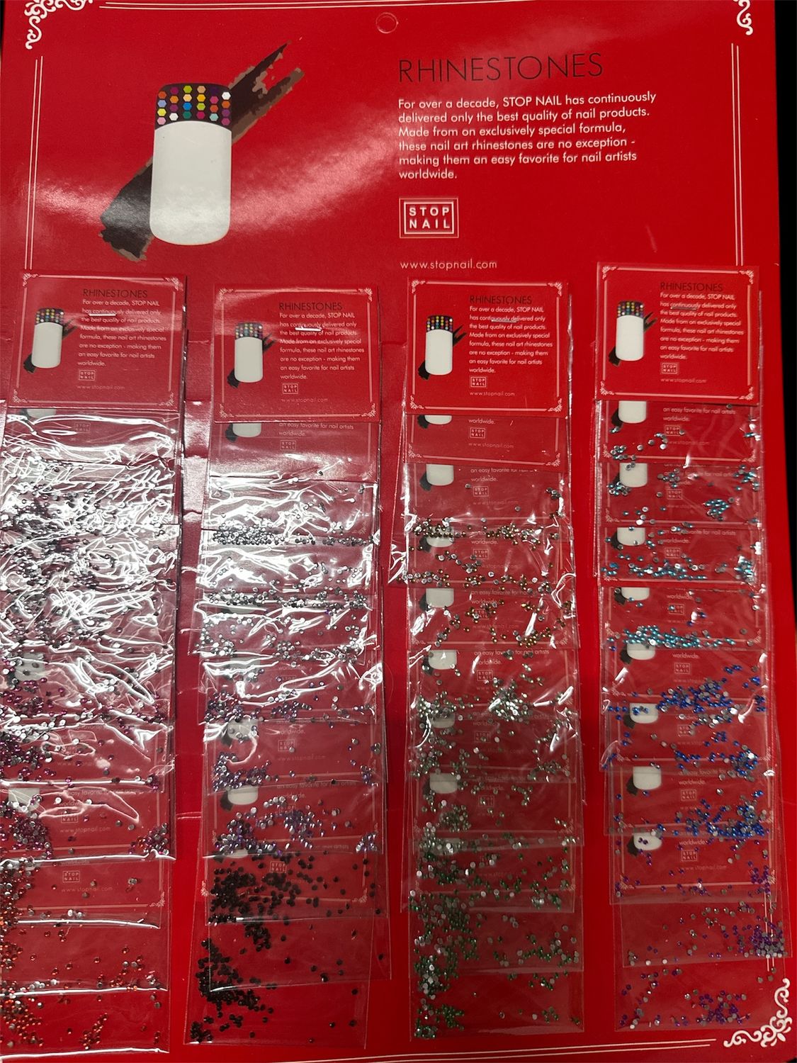 Sticker rhinestones    color 3DZ
