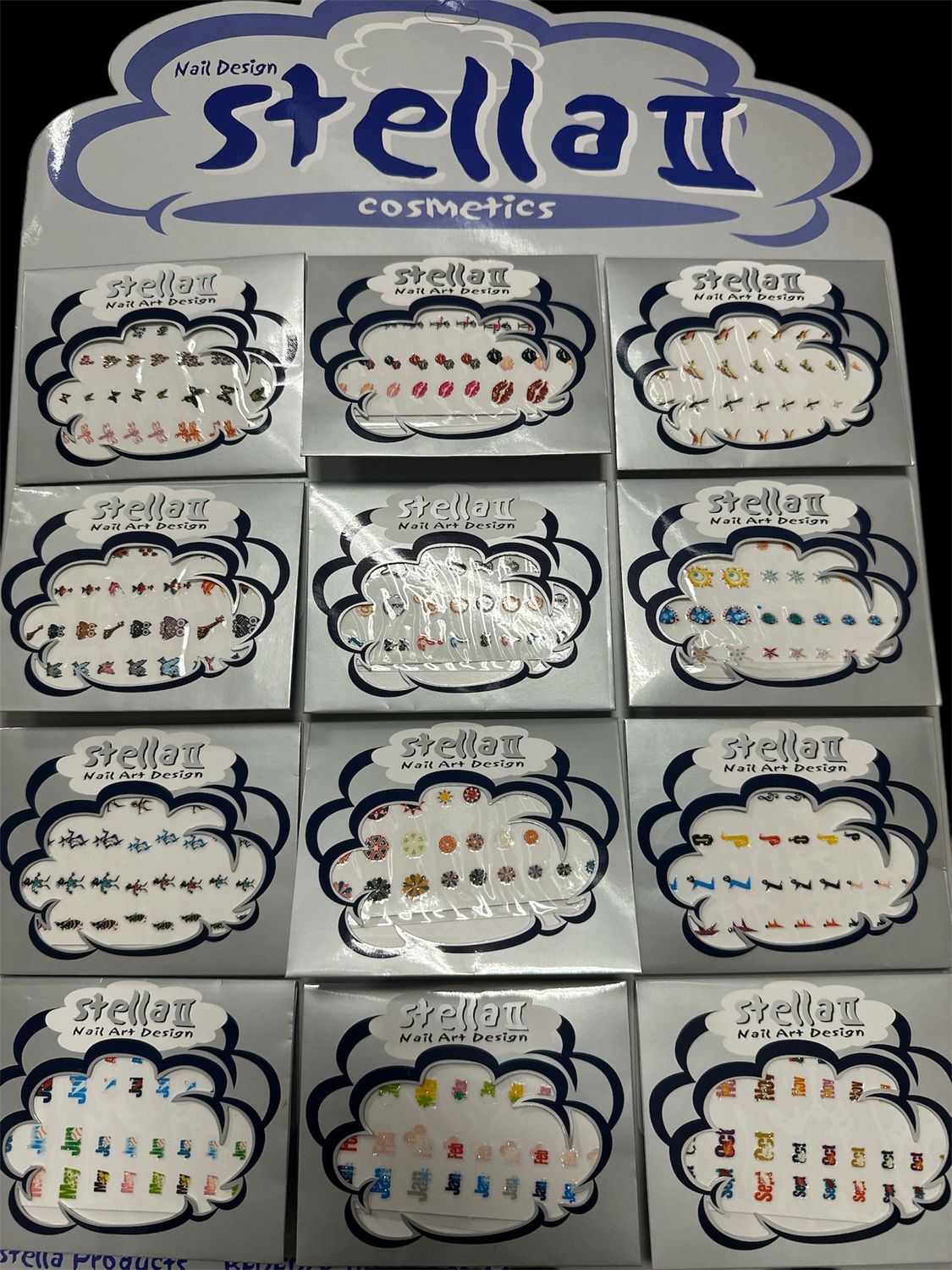 Sticker   12pc  stella   II