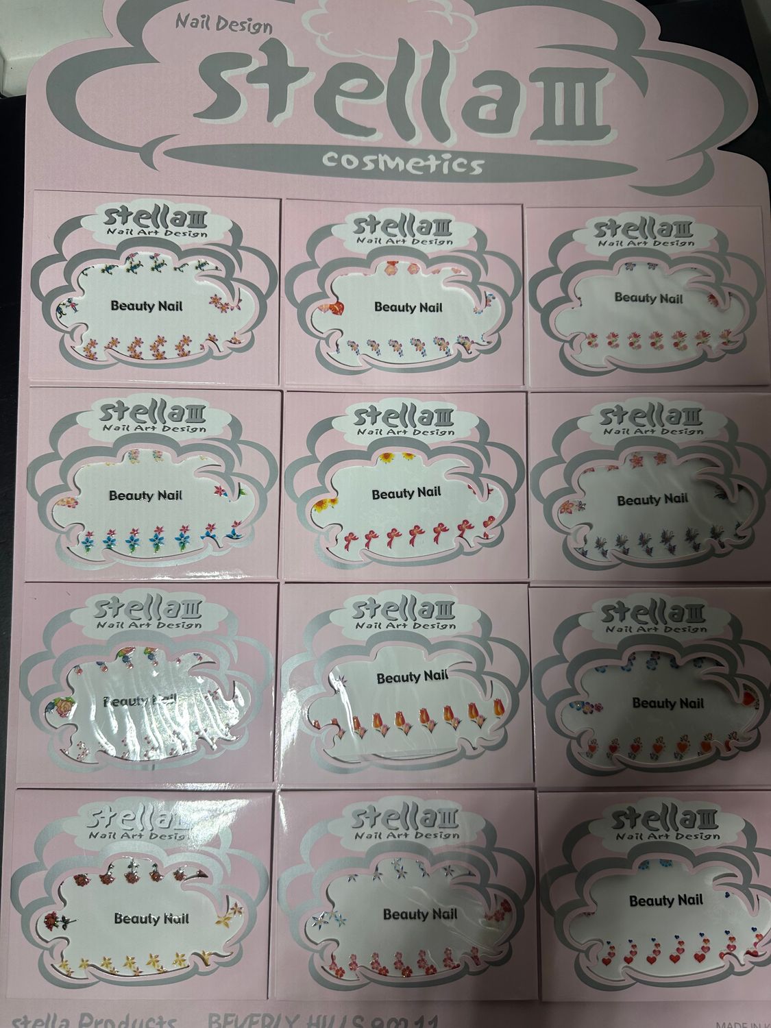 Sticker stella  III  12pc