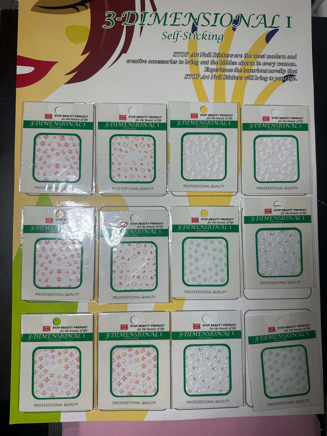 Sticker 3 dimensional I
