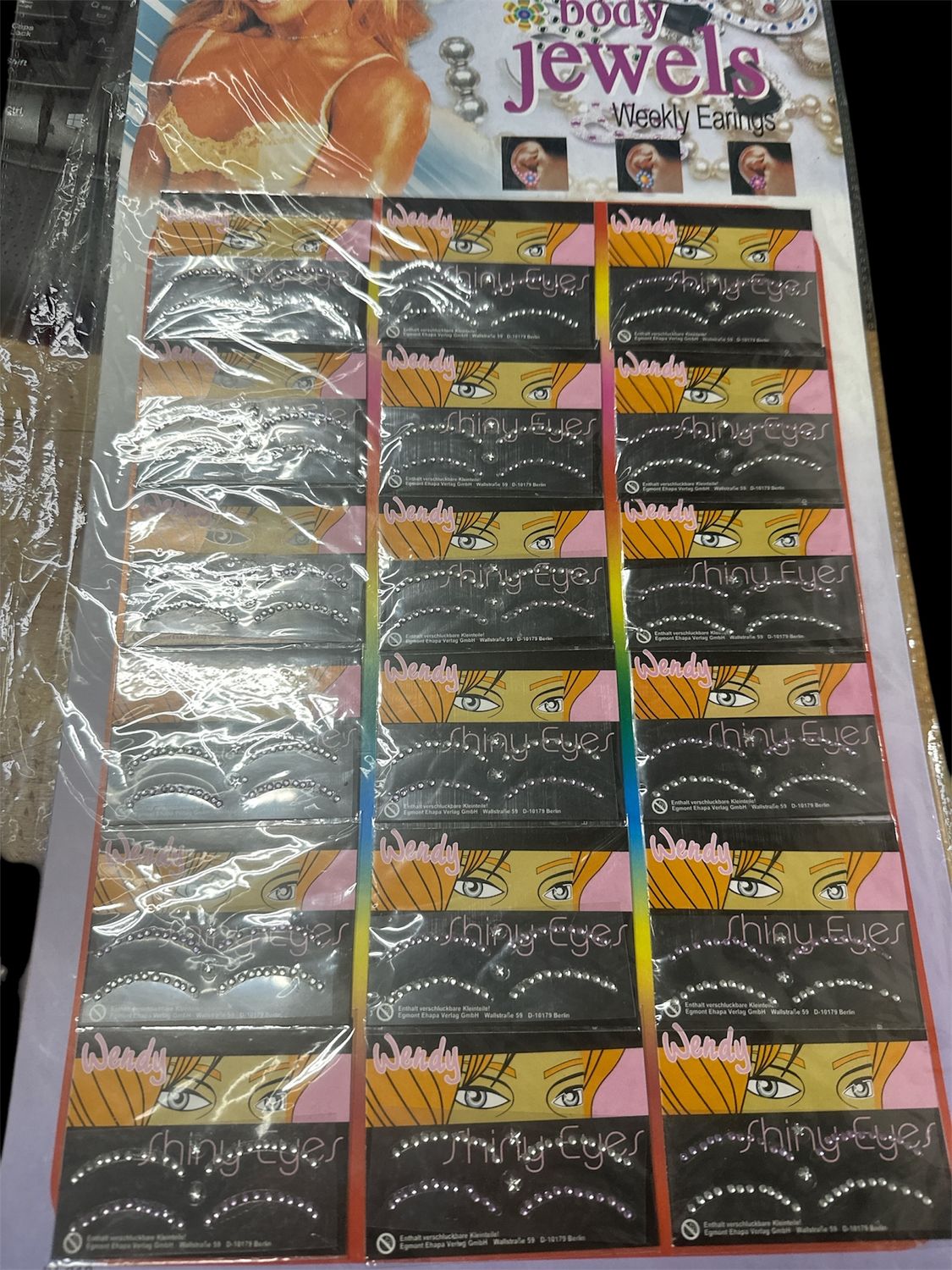 body jewels sticker