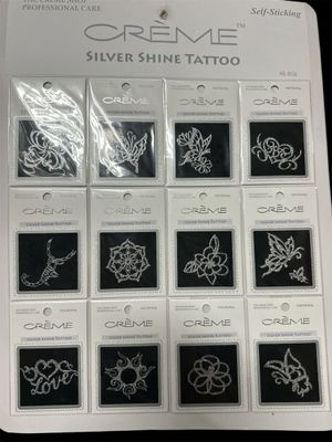 CREME  silver tatoo 1dz