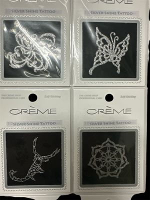 CREME  silver tatoo 1dz