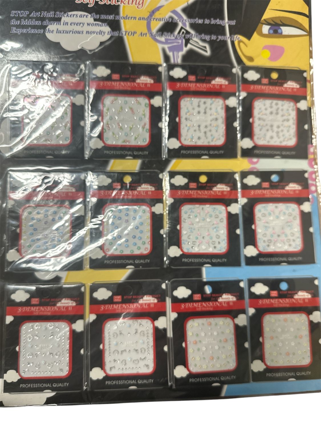 Sticker 3D imensional II