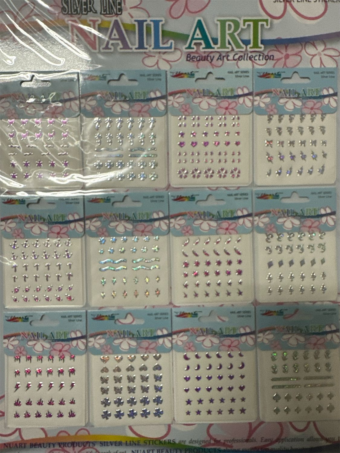 Sticker silver line