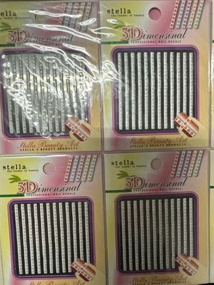 Sticker 3 D  imensinal   stella  1dz