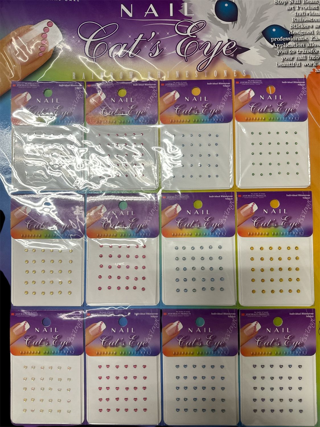 Sticker cats eye