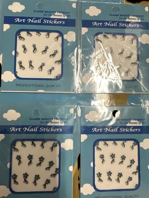 Sticker art nail    claire