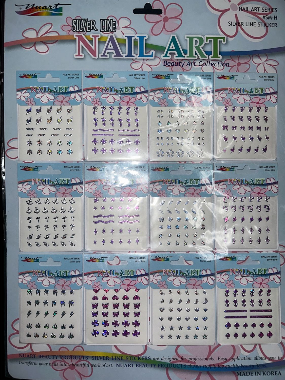 Sticker silver line  SM-H