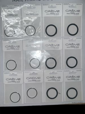 Nail string tape