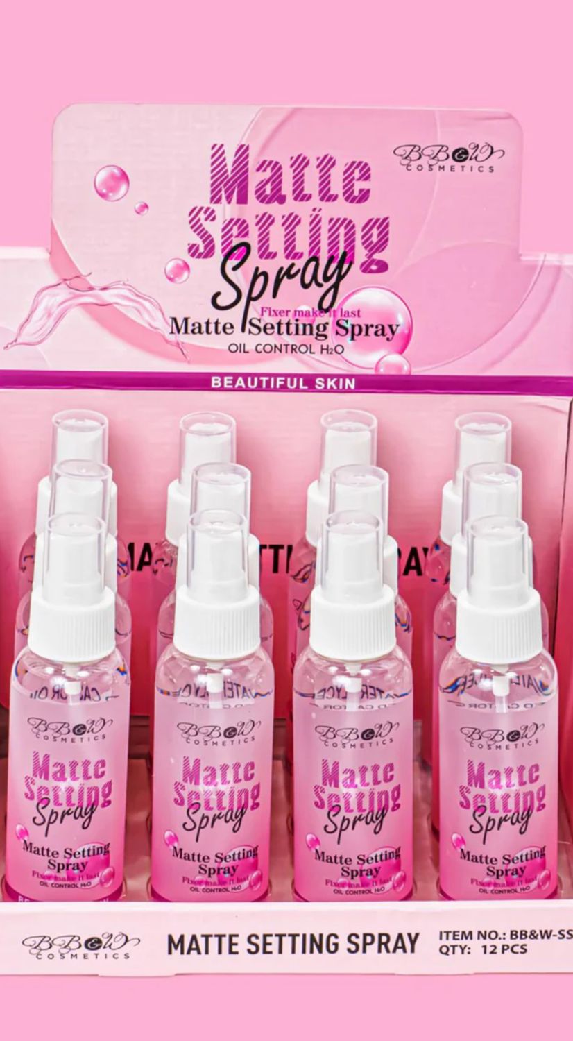 Matte Setting Spray  BB&amp;W-SS01   BB&amp;W