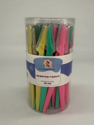 Eyebrow Razor 60pc/jar PB&amp;J