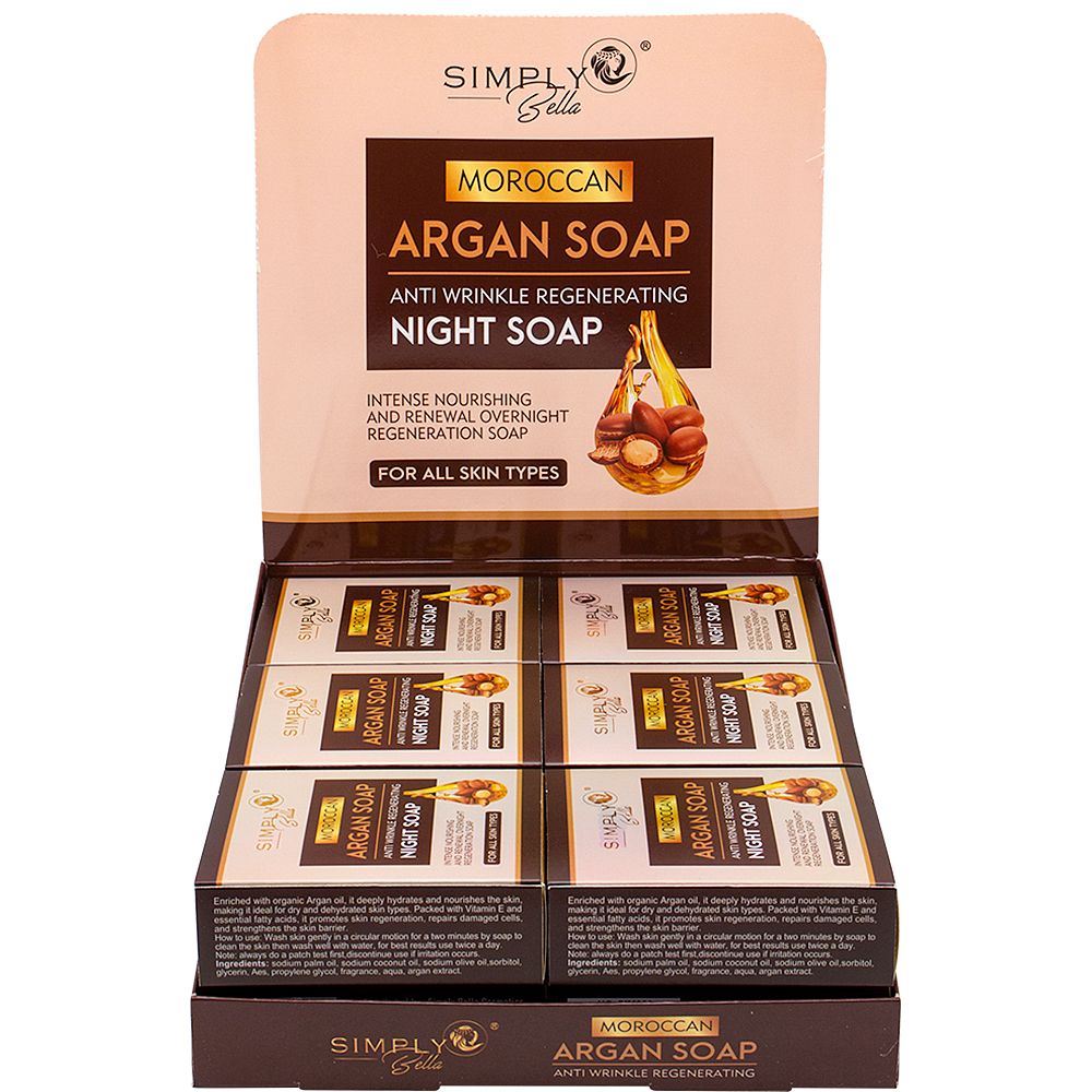 Argan soap night soap 6pc