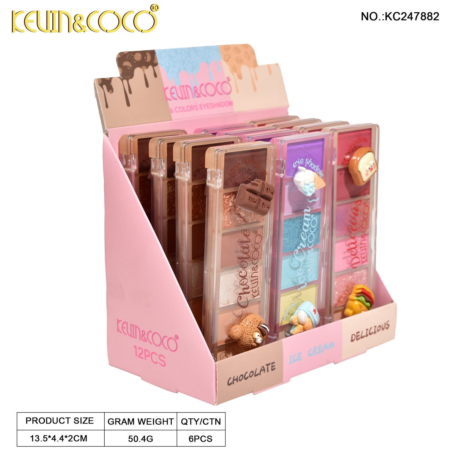 6 Color Eyeshadow KC247882  KEVIN &amp; COCO