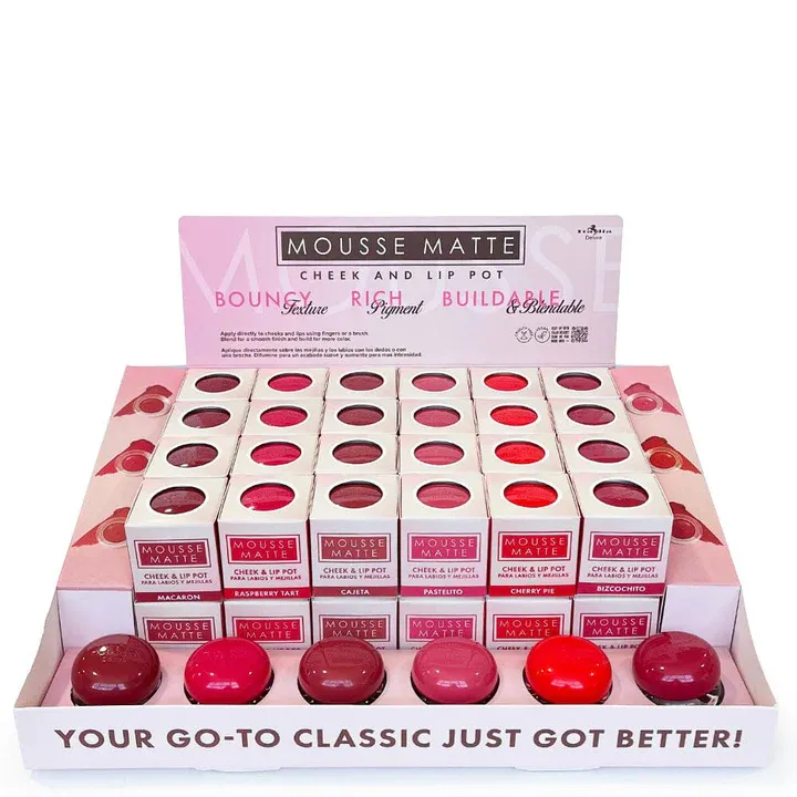 Mousse Matte Blush Pot 309 MPB  Italia