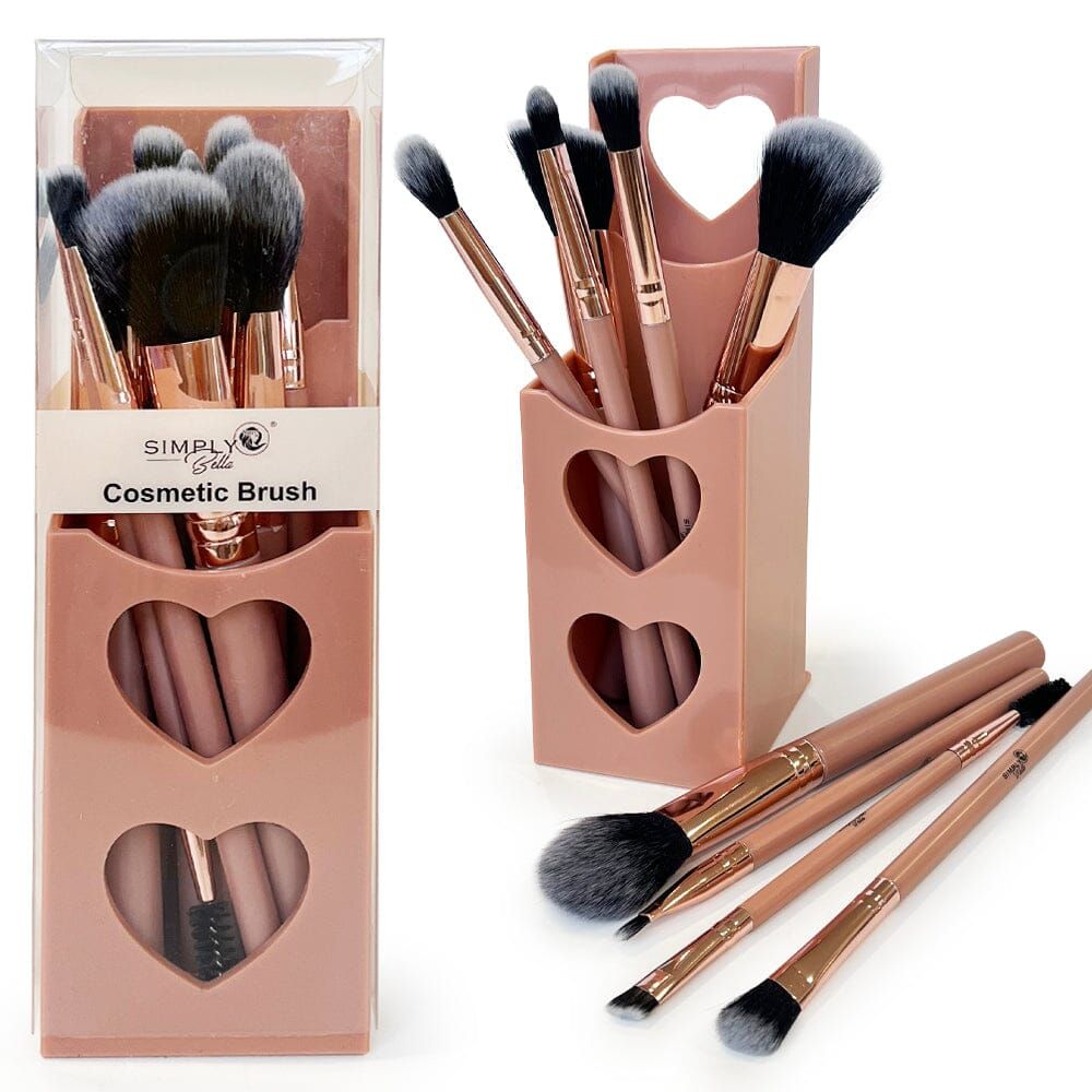 Makeup Brush Set  STB014 Simply Bella brown