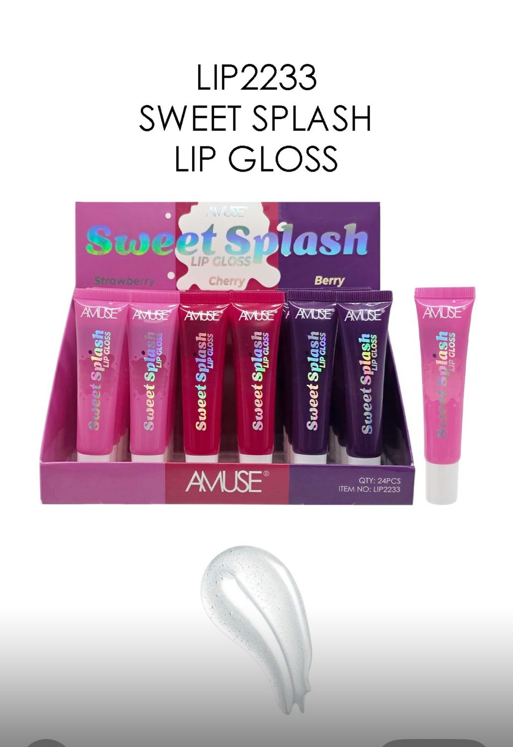 Lip Gloss   LIP2233  Amuse