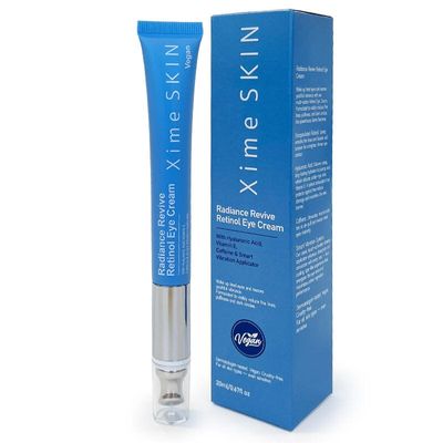 Radiance Revive Retinol Eye Cream &amp; Smart Vibration Applicator XS071  XIME Beauty