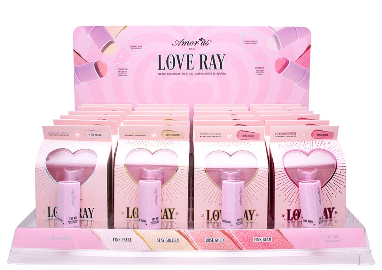 Heart highlighter stick set   CO-LRHD  Amor Us