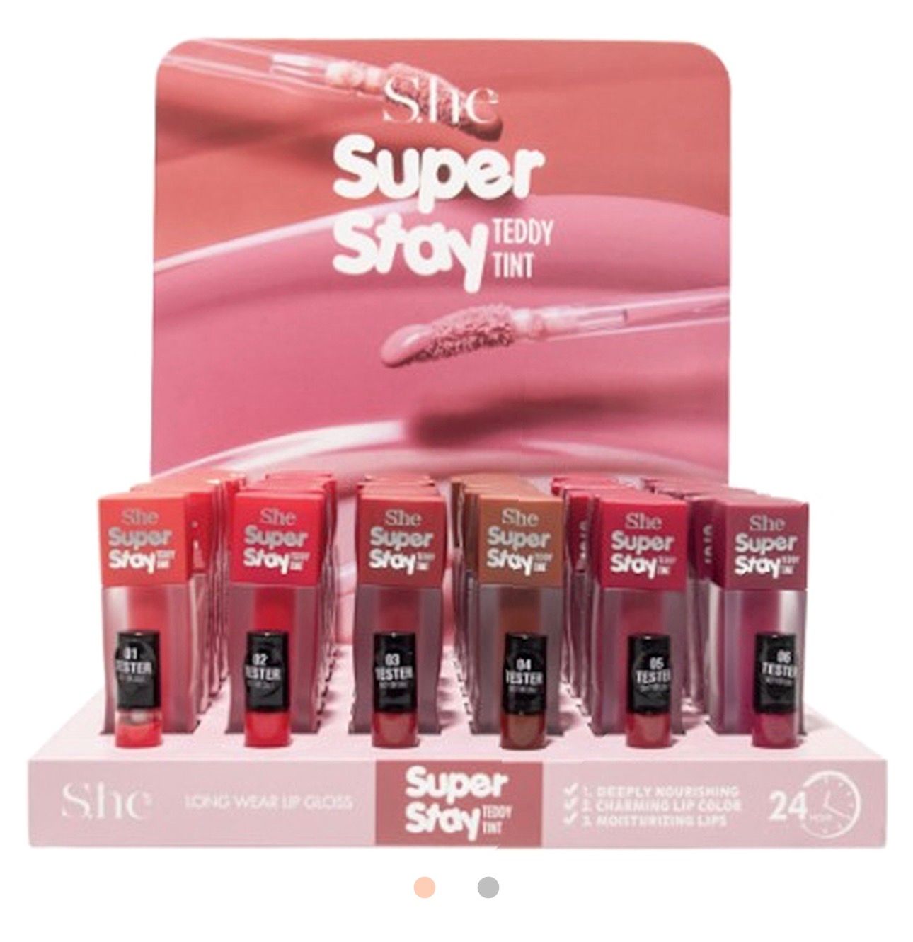 Super Stay  teddy tint /36pcs        She makeup