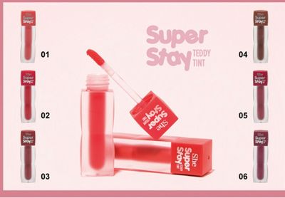 Super Stay  teddy tint /36pcs        She makeup