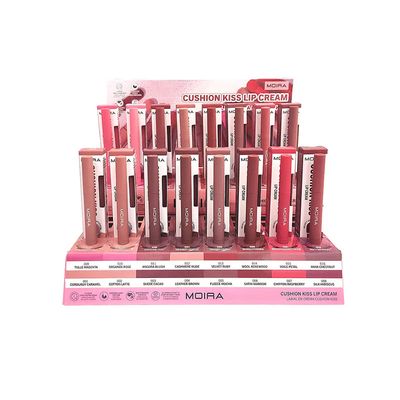 CUSHION KISS LIP CREAM CKLCSET(16colors 3pcs each including testers     Moira