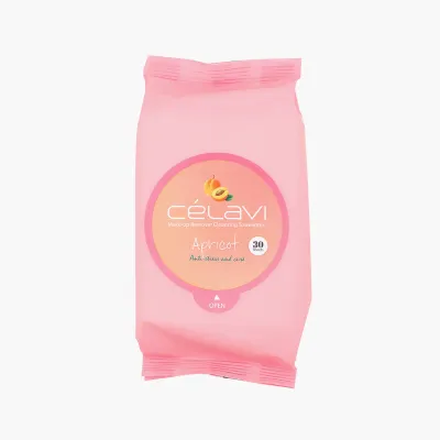 Cleansing Tissue Celavi Apricot 6pc