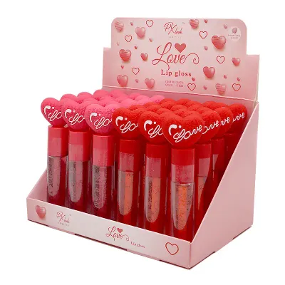 Wholesale PxLook S-472 Love Lip Gloss - 24 pcs  PXlook
