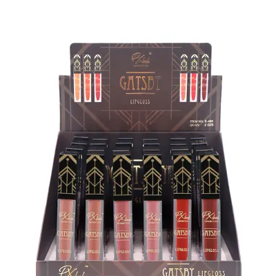 S-490 Gatsby Nude Matte Lip Gloss - 24 pc  PXlook