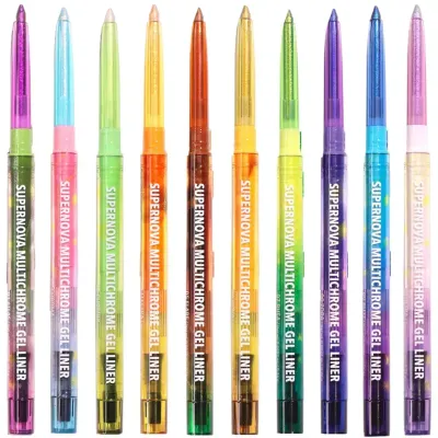 SuperNova Multichrome Gel Liner -SMGLSET- (10 colors  6pc each including testers)   Moira