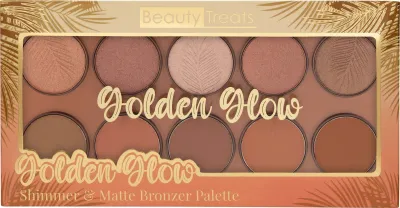 303-B GOLDEN GLOW FACE PALETTE Beauty Treats