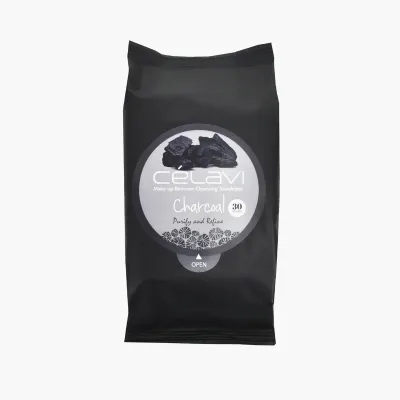 Cleansing Tissue Celavi  Charcoal 6pc
