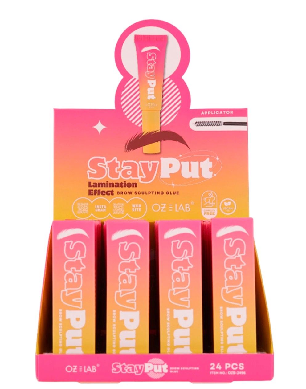 Stay Put Brow Glue OZB-2496  OZLAB