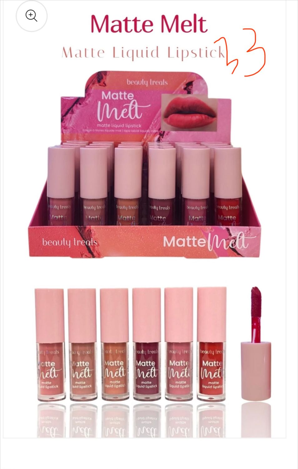 Matte Melt  537  Beauty Treats