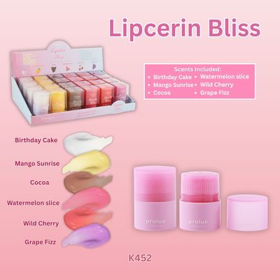 Lipcerin Bliss - High-Shine Ultra Hydrating Lip Serum  K452  Prolux