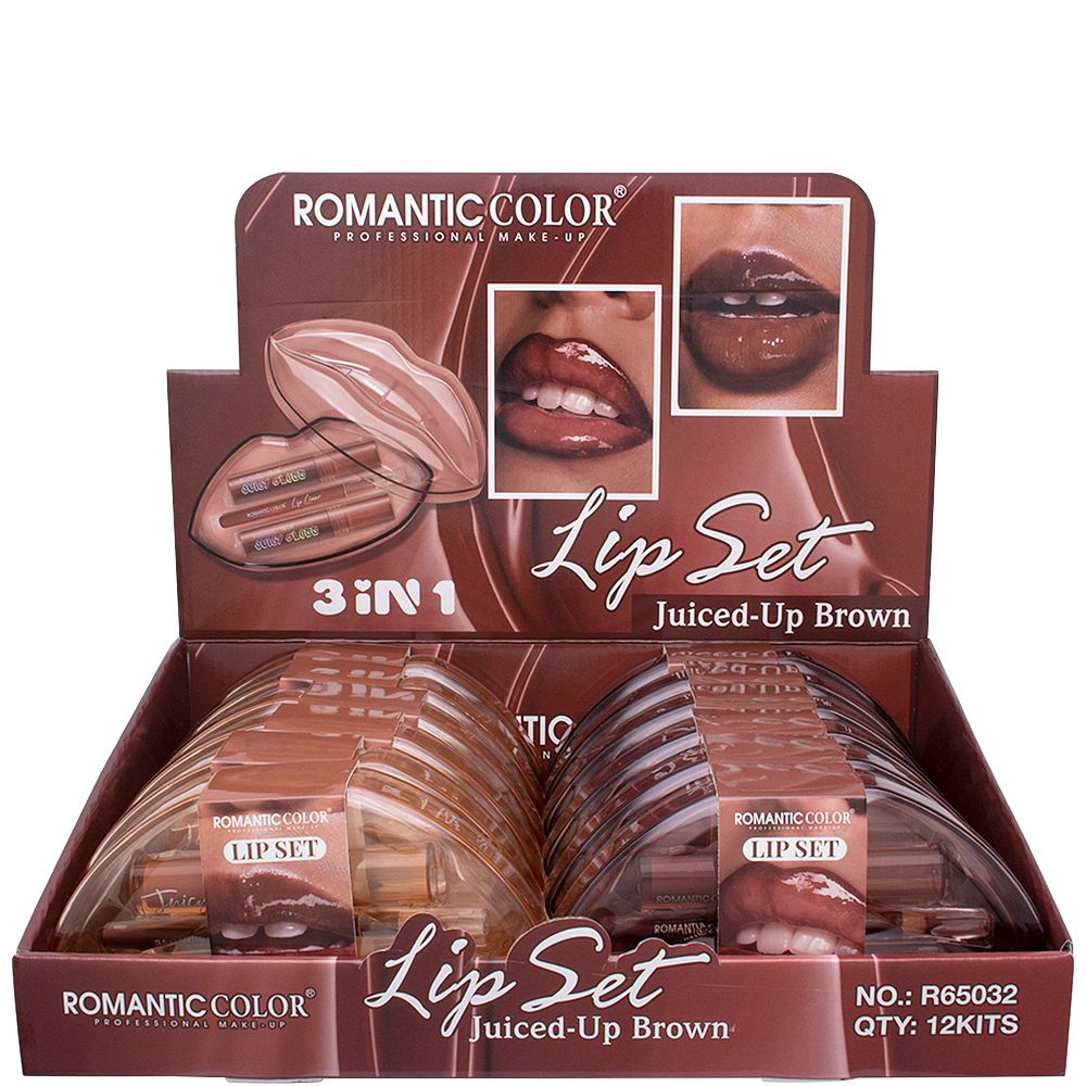 Romantic Color 3In1 Lip Set  R65032