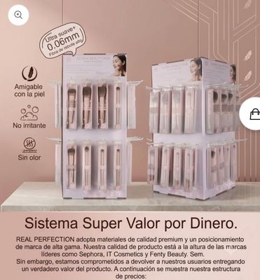 Real Perfection Brush Set (22sku  6pc each)132pcs