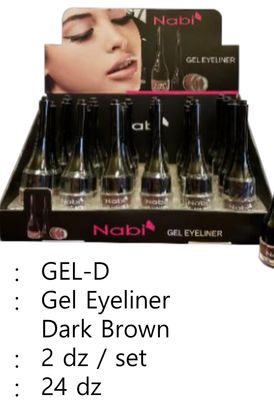 Gel Eyeliner  GEL-D  NABI