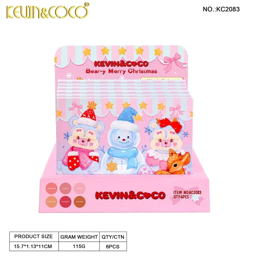 Blush PaletteKC2083 Kevin &amp; Coco 6pc