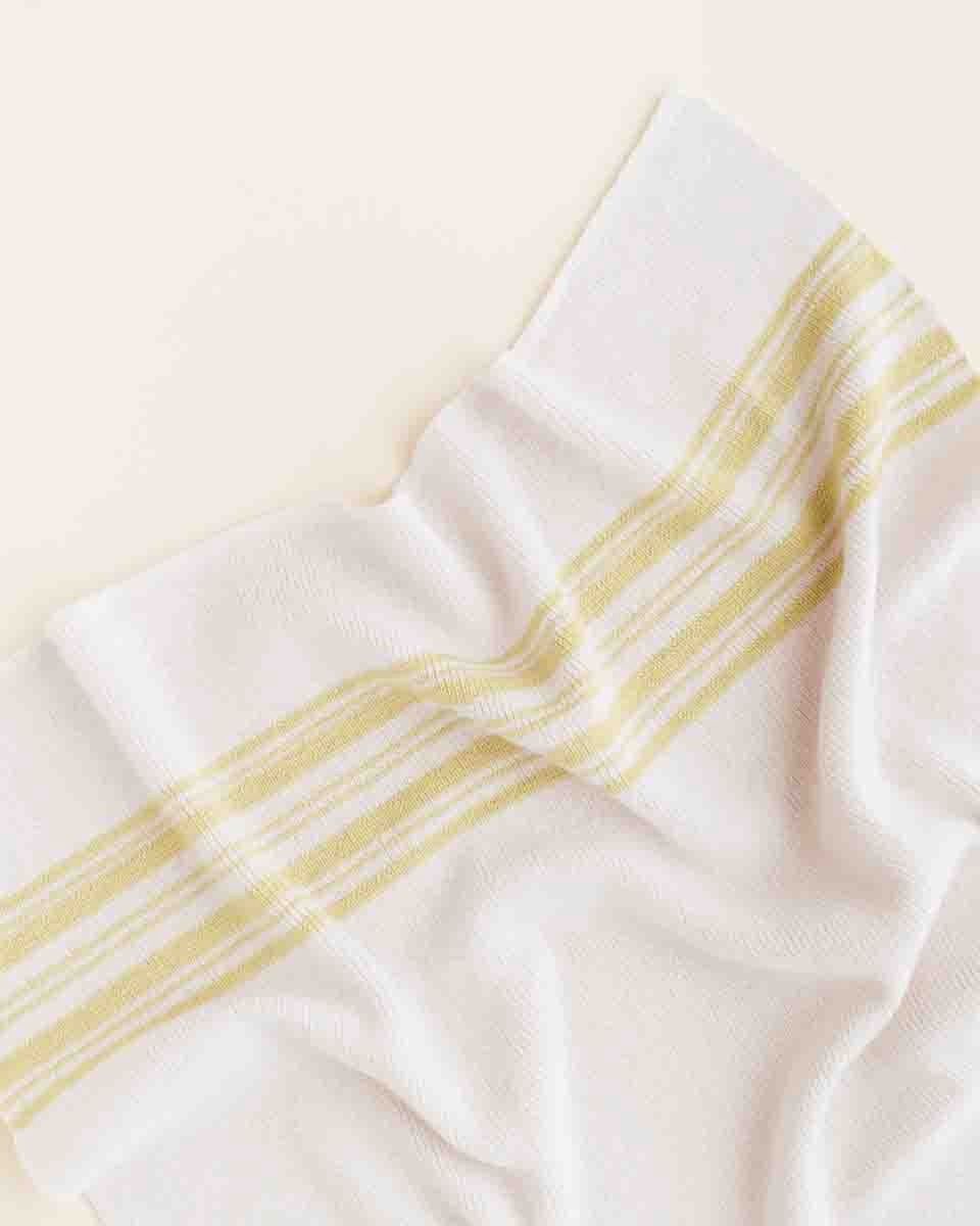 Blanket Gilbert (Silver / Light Yellow)
